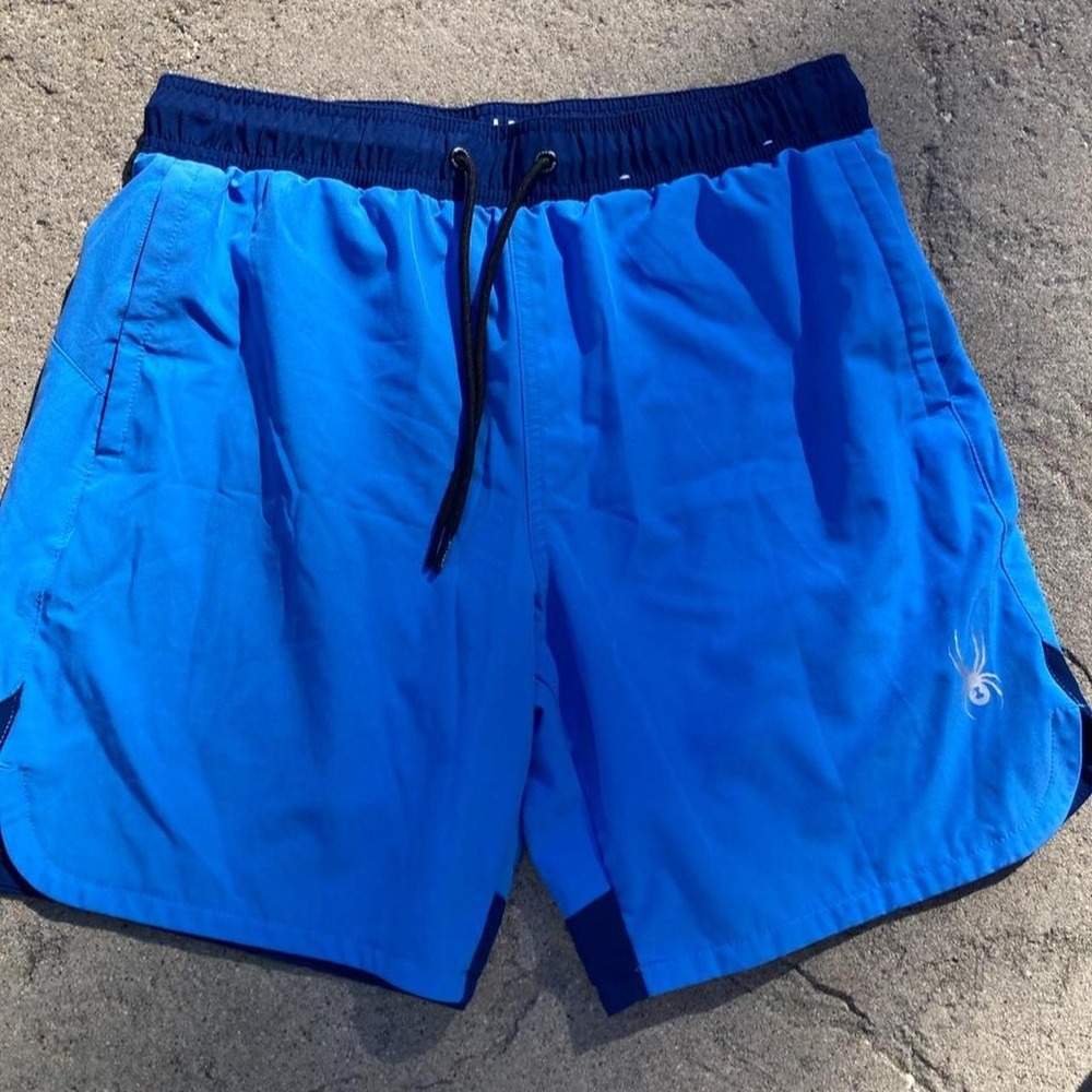 Spyser blue swim shorts size M sportswear sporty